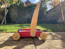 Early Learning Centre Baby Wooden Walker in very good condition