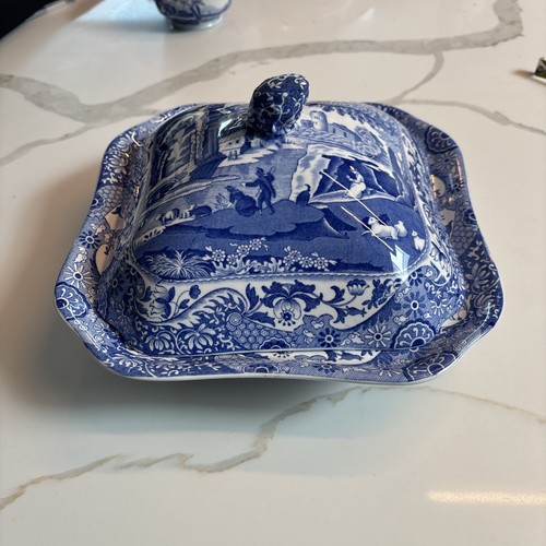 Spode blue italian 23cm - spode,