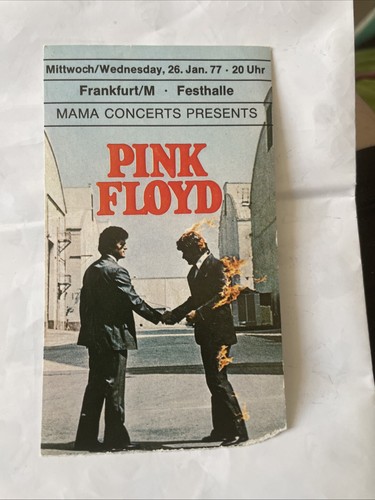 Pink floyd ticket frankfurt - pink,