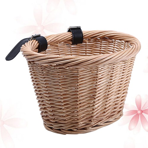 Wicker bike basket - ,