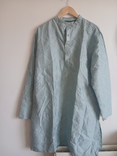 Mens indian blue - blue, kurta