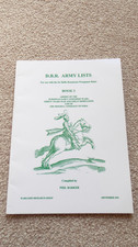 protected DBR Army list supplement book 2 for 15mm Renaissance  wargames
