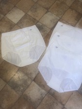 New Sloggi Maxi Briefs  Knickers Size 18 Pack Of Four White