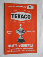 Hearts v Motherwell 1970