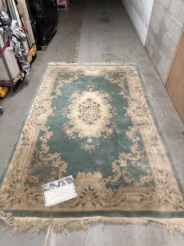 Large traditional wool floral - wool,