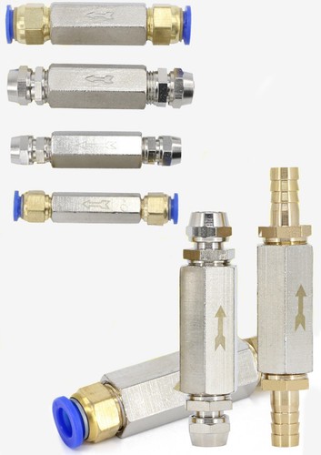 Non return check valve push - valve,