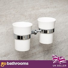 Double Toothbrush Holder