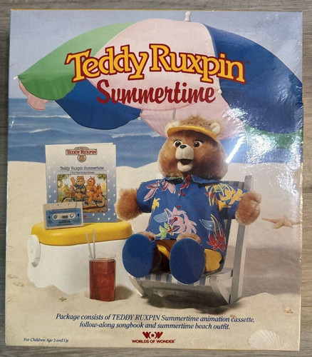 Teddy ruxpin summertime - summertime, boxed