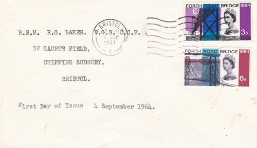 1964 forth road bridge - gb,