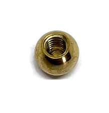 small solid Brass BED KNOBS 12