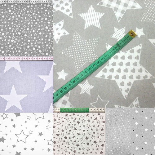Grey white red black - grey/white/red/black, *stars*