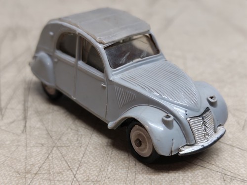 Norevs citroen 2cv toy car - norevs, 60s