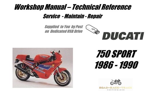 Ducati 750 sport service - ducati,