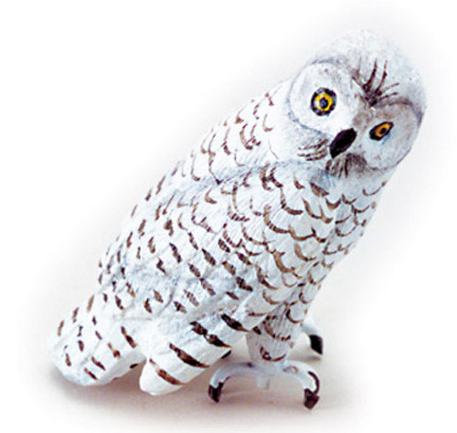 Snowy owl dolls - owl,, house