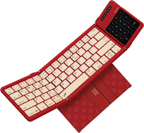 Red wireless full size fold - wireless,