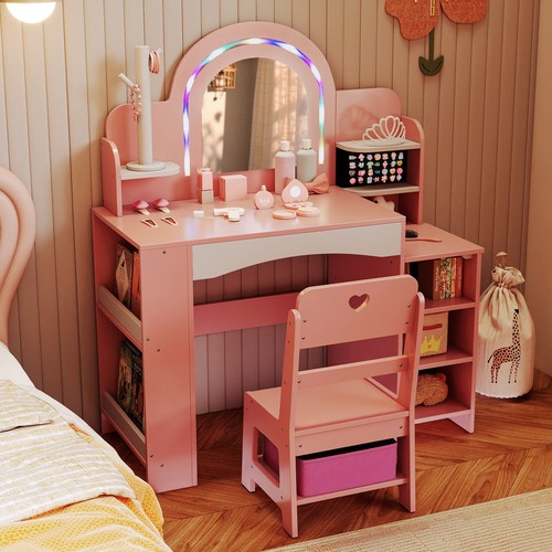 Toddler dressing table chair - table,