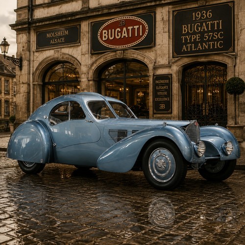 1936 bugatti type 57sc - bugatti,