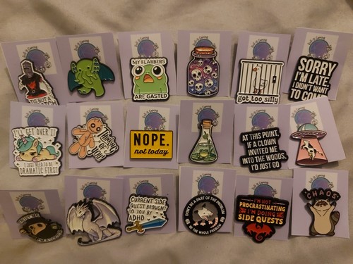 Mystery pin badge bags - pin,