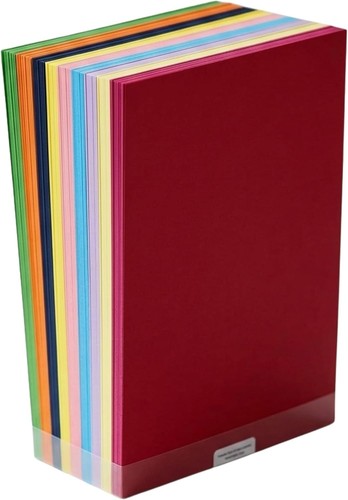 Cards coloured thick card - cards,