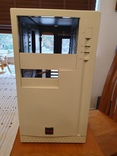 InWin A500 pc case, retro beige, ATX, removable motherboard tray, sleeper pc