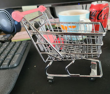 TOY FOOD SHOPPING TROLLEY