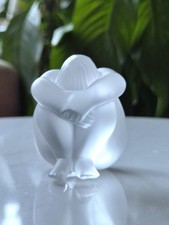 LALIQUE France "Nu Nabhi" Frosted Yoga Pose