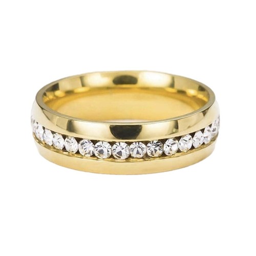 9ct gold eternity ring - 9ct,