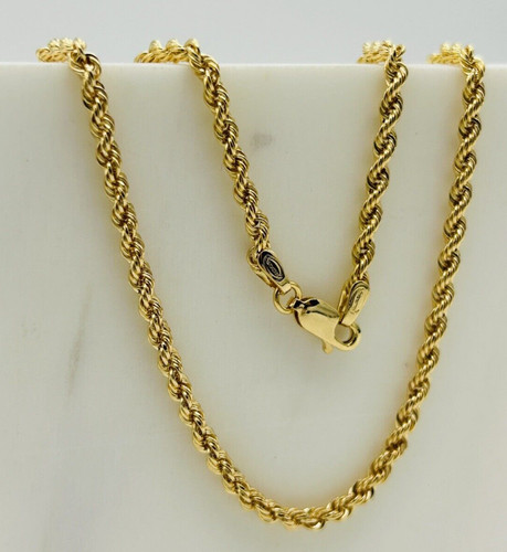 Real 9ct yellow - gold, 3mm