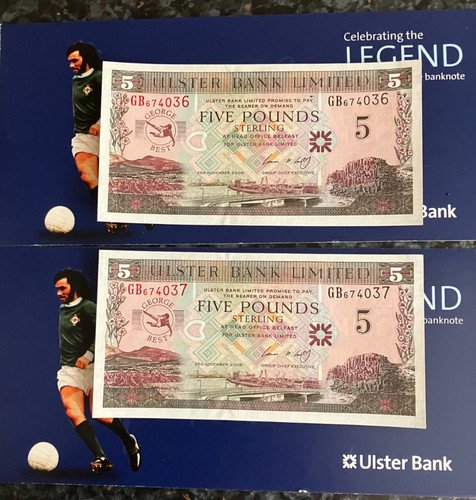 George best bank notes - £5,