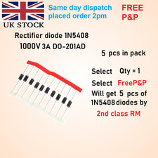 Rectifier diode 1N5408, 1000V
