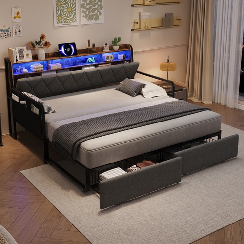 Sofa bed 3ft single - daybed, w/