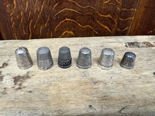 5x Sterling Silver Antique