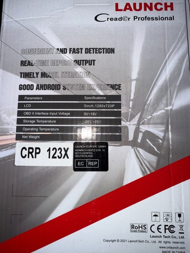 New launch crp123x obd2 - launch,