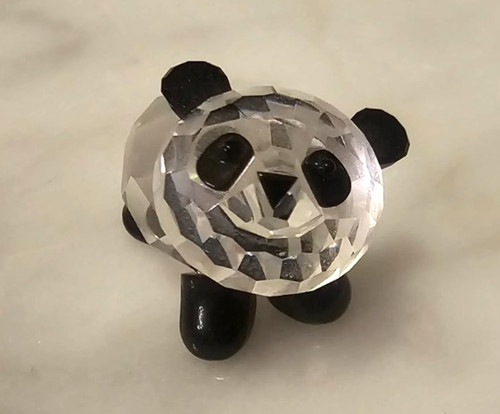 Swarovski crystal baby panda - crystal,