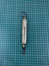 Scarce Vintage Hardy Bros. Brass Barrel Fishing Wiigh Scale 10 lbs