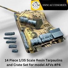 Resin WW2 Tarpaulins & Crates