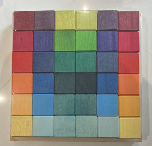 Grimm large wooden - wooden, rainbow