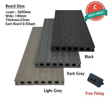 Composite Decking Board 3.6m x