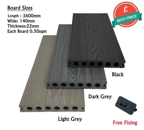 Composite decking board x - decking, 3.6m