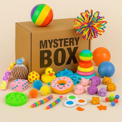 Sensory mystery box bundle - box,