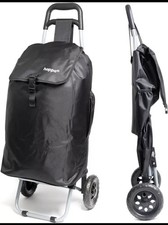 Hoppa 57Ltr Lightweight Shopping Trolley 2024 model Hard Wearing & Foldaway