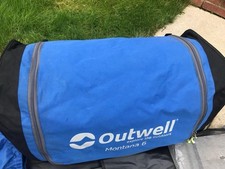 OUTWELL MONTANA 6 Bundle (tent, Carpet, Footprint, Windbreaker, Front Extension