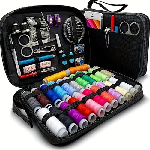 Portable travel sewing kit - travel,