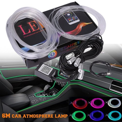 Rgb led car neon 6m - in, 1