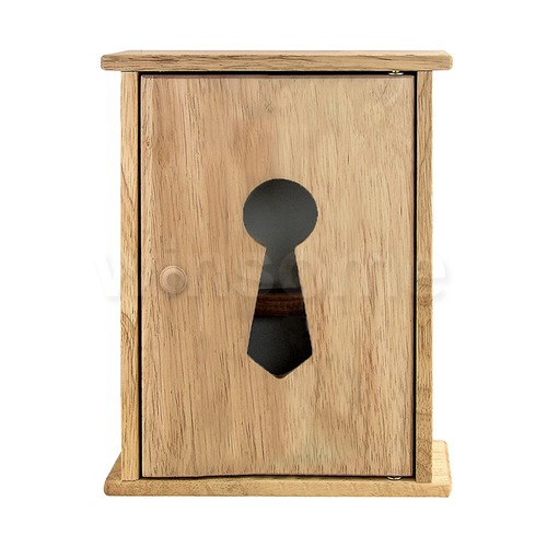 Key holder cabinet wooden - key, box
