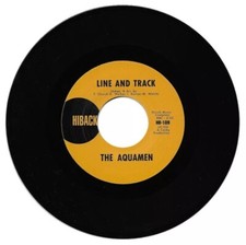 THE AQUAMEN "LINE AND TRACK " NEW UK 7" SOUL R&B NORTHERN SOUL ** CLASSIC **