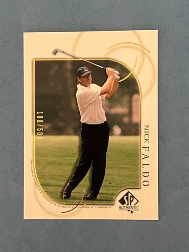 Nick faldo 2001 authentic - faldo,