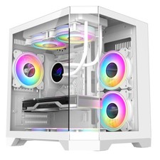 CIT White Micro ATX Gaming PC