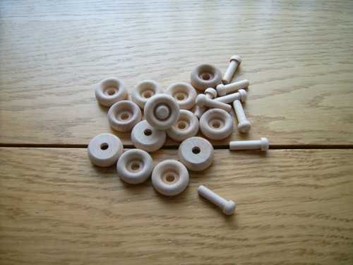 10x wooden toy - toy, axles