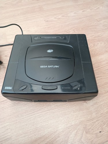 Sega saturn console with - console,